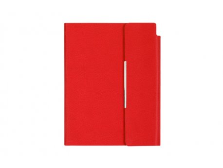 VELVET Notes sa magnetnim preklopom B6 Crvena