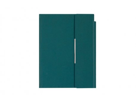 VELVET Notes sa magnetnim preklopom A5 Emerald