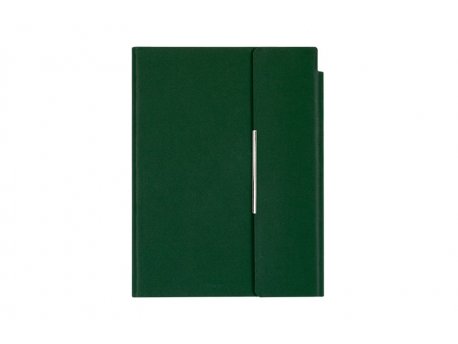 VELVET Notes sa magnetnim preklopom A5 Tamno zelena