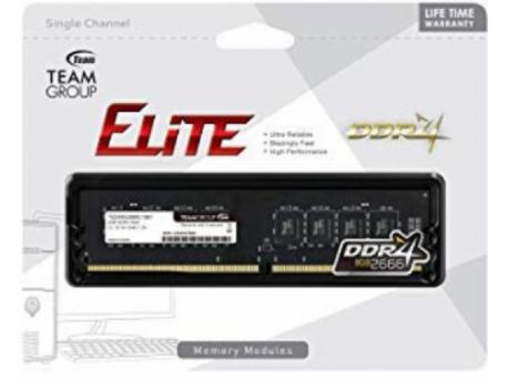 TEAM GROUP DDR4 16GB 2666MHz TED416G2666C1901