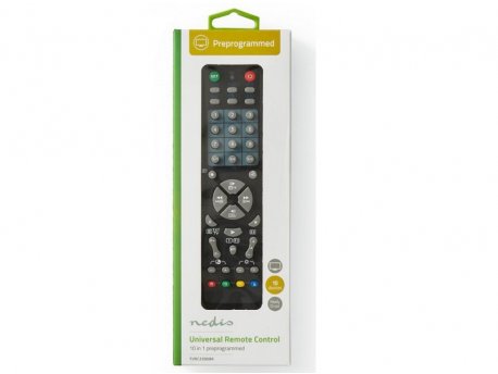 NEDIS TVRC2200BK Univerzalni daljinski upravljac, kontrolise 10 uredjaja za 250brendova TV-a (alt TVRC2100