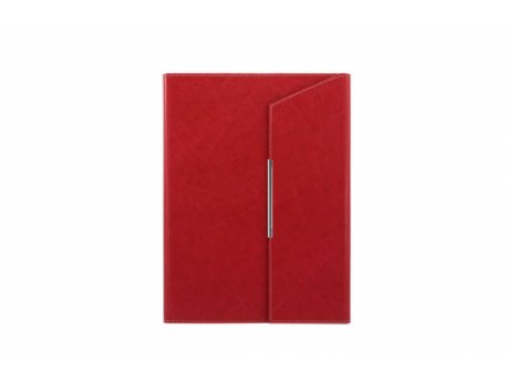 NOVASKIN Notes sa magnetnim preklopom A4 Crvena