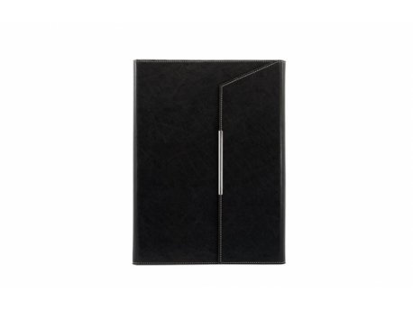 NOVASKIN Notes sa magnetnim preklopom A4 Crna