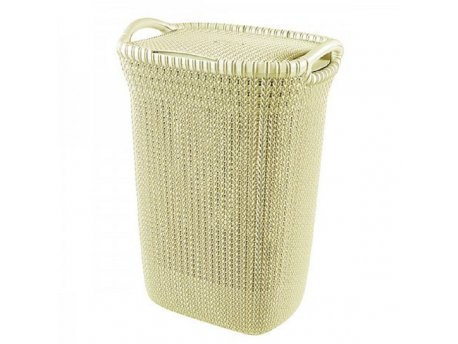CURVER Koš za veš 57l, knit, bela ( CU 03676-X64 )