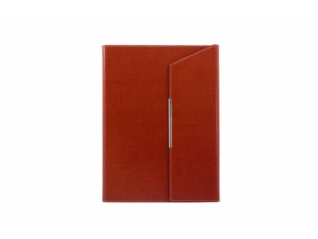 NOVASKIN Notes sa magnetnim preklopom A4 Cognac