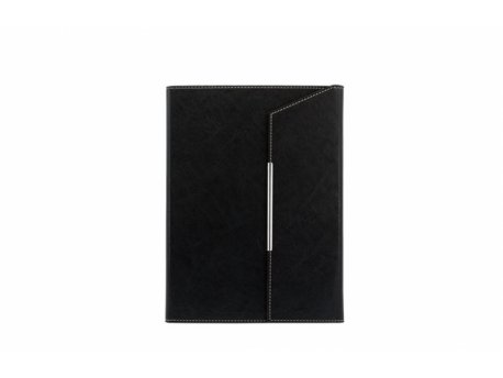 NOVASKIN Notes sa magnetnim preklopom B5 Crna