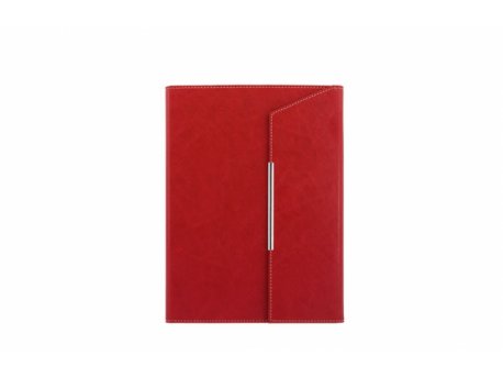 NOVASKIN Notes sa magnetnim preklopom B5 Crvena