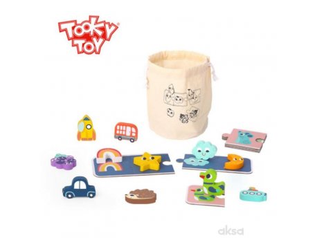 TOOKY TOY Taktilna igra memorije