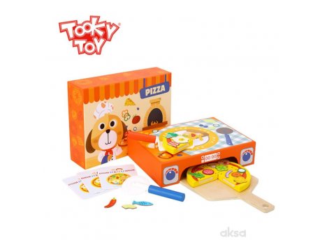 TOOKY TOY Drvena pizza pećnica