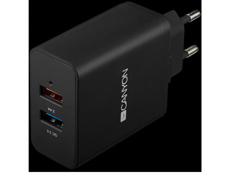 CANYON Canyon univerzalni 2x USB AC punjač