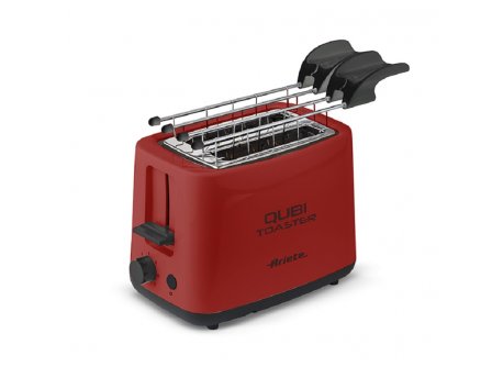 ARIETE Ariete QUBI Toster crveni (157), za 2 parceta  640-760W