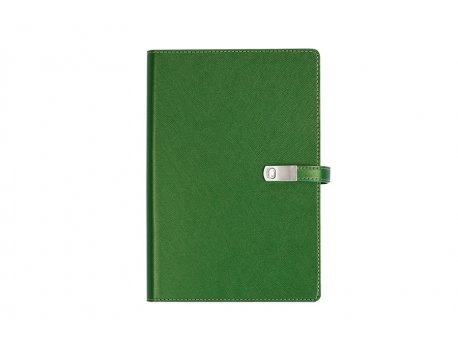 ALICANTE Notes sa magnetnim preklopom A5 Kelly green