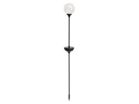 HOME Solarna baštenska lampa sa staklenom loptom MX623