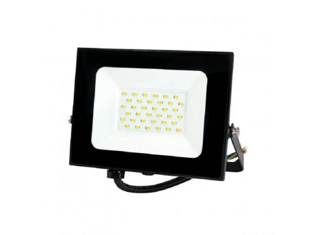 COMMEL LED reflektor 30W 4000K, 2550lm 30kh, crni C306-239