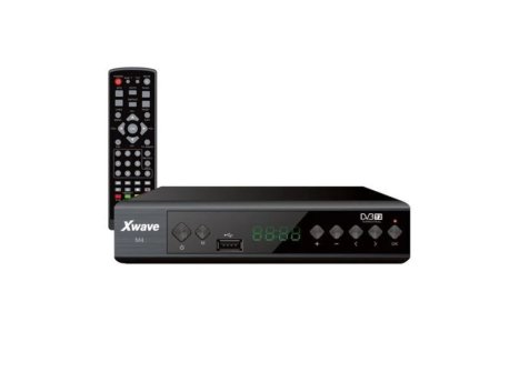 Xwave DVB-T2 Set Top Box,metalno kuciste,LED displey, scart,HDMI,USB, media player