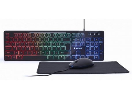 GEMBIRD KBS-UML-01  3-in-1 backlight set tastatura, mis i podloga