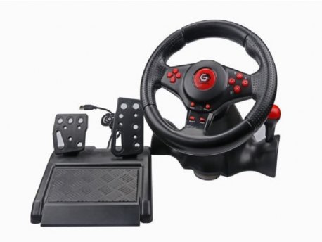 GEMBIRD STR-SHOCKFORCE-4in1  volan za PS4, PS3, Switch, PC