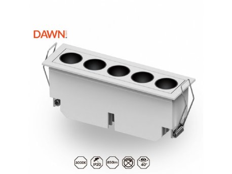 DAWN LED SVETILJKA FGL05 13W 3000K 40° BELA