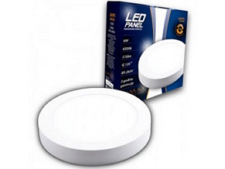 LUMAX Led Panel High Lumen LUMNPO-36W 6500K Nadgradni-Okrugli 3600 lm