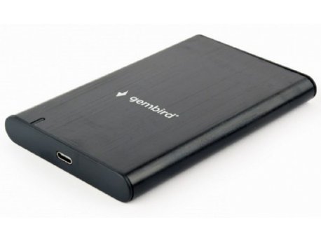 GEMBIRD EE2-U3S-6 USB 3.1 Externo kuciste za 2.5'' SATA hard diskove, Type-C, bruseni aluminium,crno
