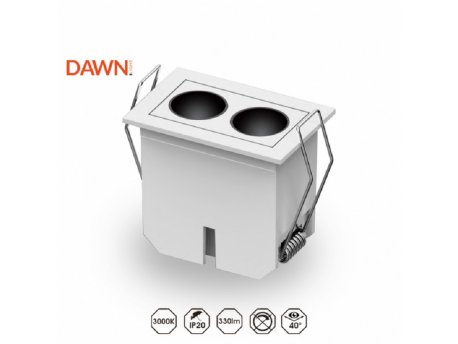 DAWN LED SVETILJKA FGL02 6W 3000K 40° BELA