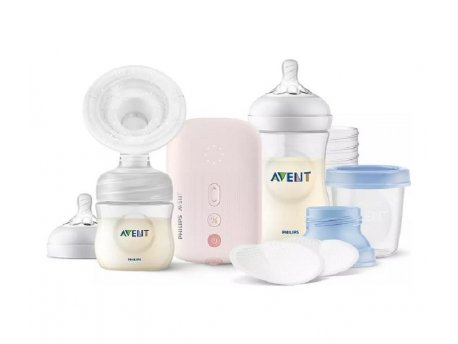 AVENT SET ZA DOJENJE SA ELEKTRICNOM PUMPICOM ZA IZMAZANJE 0716