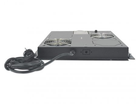 INTELLINET Ventilation Unit 2-Fan za 19'' Racks crni (712859