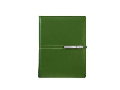 ALICANTE Agenda sa mehanizmom A5 SUPERIOR Kelly green