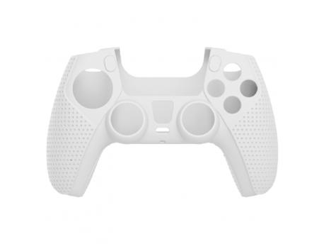 WHITE SHARK Body Lock (Bela) PS5541 silikonska zaštita za PS5 kontroler