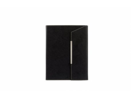 NOVASKIN Notes sa magnetnim preklopom A5 Crna