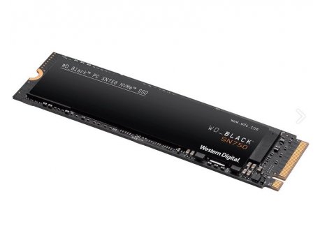 WESTERN DIGITAL 500GB M.2 NVMe Gen4 WDS500G1X0E SN850 Black