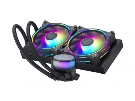 COOLER MASTER MasterLiquid ML240 ILLUSION RGB vodeno hlađenje crno (MLX-D24M-A18P2-R1)