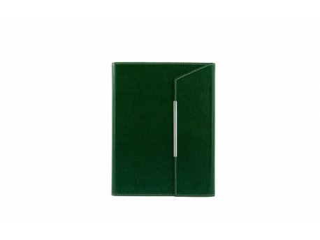 NOVASKIN Notes sa magnetnim preklopom A5 Kelly green