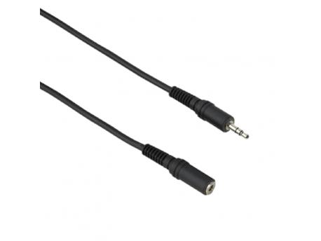 HAMA Audio produžni kabl 3.5mm m/ž 2.5m (Crni)