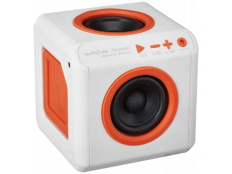 ALLOCACOC AudioCube Portable Portabl mini zvučnik BT, bela 3902WT/EUACPT