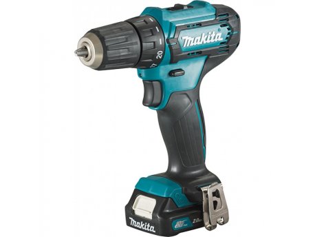 MAKITA Akumulatorska bušilica – odvijač DF333DWAE, 12V, 2×2.0 Ah