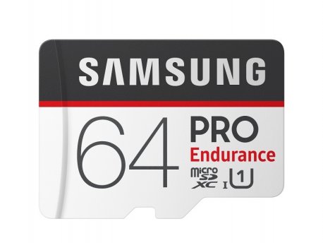 SAMSUNG PRO Endurance MicroSDXC 64GB U1 MB-MJ64GA