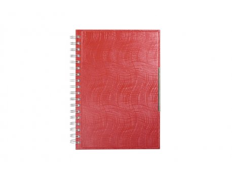 SIGMA Notes sa spiralom B5 Crvena