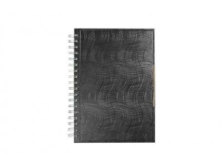 SIGMA Notes sa spiralom B5 Crna
