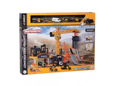MAJORETTE CREATIX građevinski VOLVO set