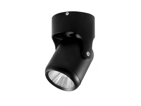 PROSTO Nagibna LED lampa 7W dnevno svetlo LDL-NS7-7/W-BK