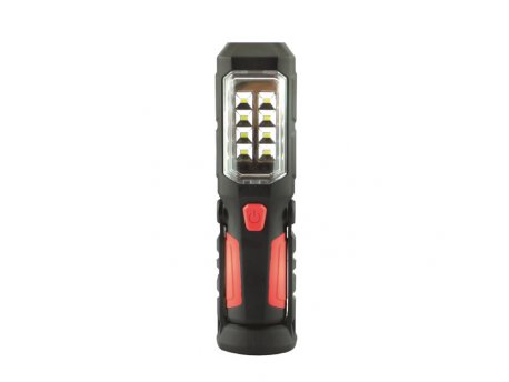 PROSTO LED baterijska lampa 8 + 1 LED PL8043