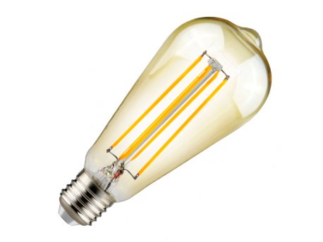 PROSTO LED filament sijalica dimabilna toplo bela LS-ST64FDA-WW-E27/8