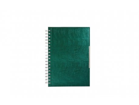 SIGMA Notes sa spiralom 2027 Tamno zelena