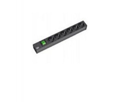 BACHMANN PDU Basic ALU 19''1U,6xšuko sa prekidačem,16A, kabl 2m 800.2080