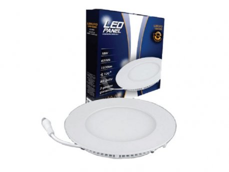 LUMAX LED panel LUMUPO-18W 6500K ugradni-okrugli 1530 lm