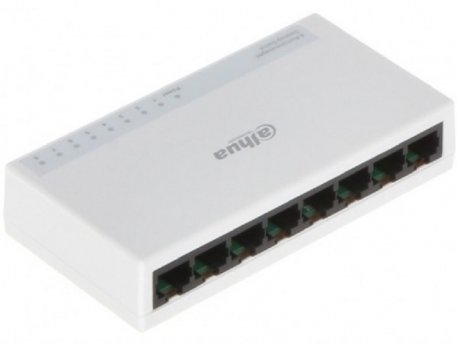 DAHUA Switch PFS3008-8ET-L 8-Port 10/100 J45 ports (Alt Tenda S108) 40233