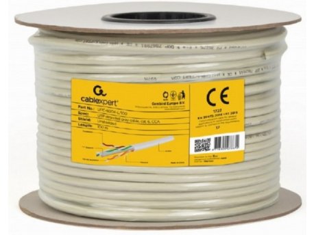 GEMBIRD UPC-6004-L/100 UTP, cat.6, Indoor, licnasti, CCA, kotur 100m 2356