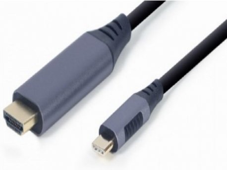 GEMBIRD CC-USB3C-HDMI-01-6 USB Type-C to HDMI display adapter kabl,siva, 1.8 m 42552