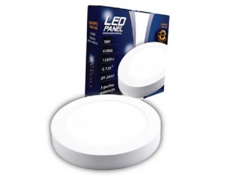 LUMAX LED panel LUMNPO-6W 6500K nadgradni-okrugli 510 lm